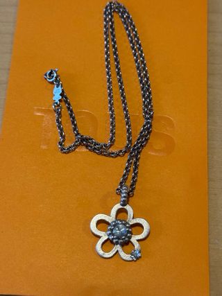 Tous collar plata y gema