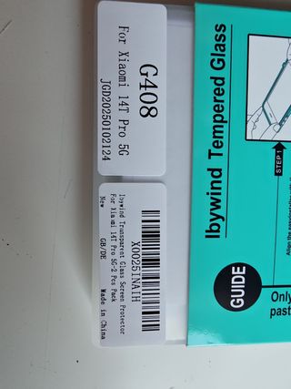 protector de pantalla xiaomi 14t y  pro