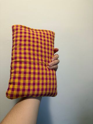 Funda libro pequeña Vichy 