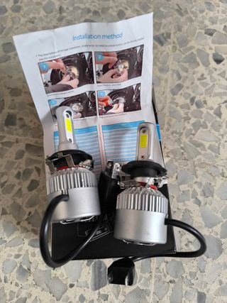 LOTE (6) Bombillas LED h7