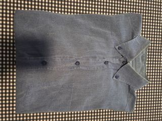 Camisa azul massimo dutti