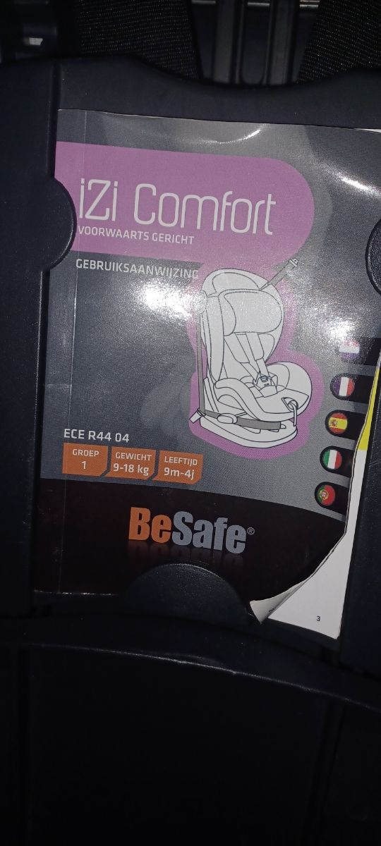 Silla coche Izi Comfort grupo 1 be safe