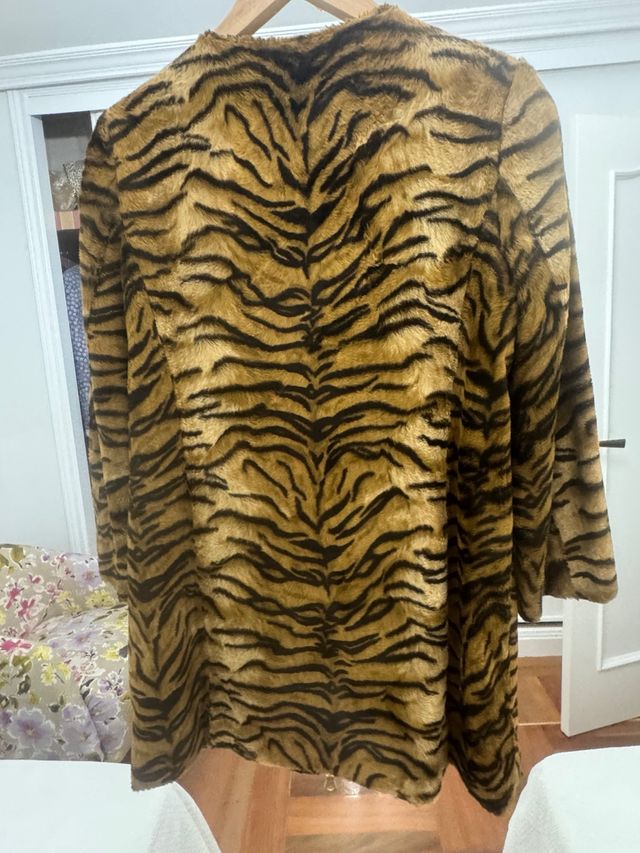 Chaqueton imitacion piel leopardo