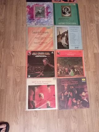 Lote N 22 10 vinilos música clásica