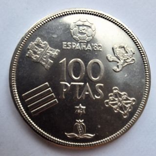 100 PESETAS 1980 ESTRELLA 80 MUNDIAL FUTBOL ESPAÑA