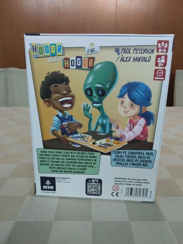 Juego de mesa Hogar dulce hogar.
