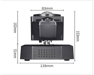 ✅Cabeza Móvil Beam 3 en 1 con Bola Mágica 50W RGB 