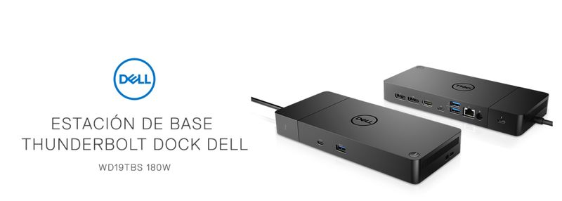 Dell ThunderboltDock WD19TBS 180W Estación base afbeelding 6