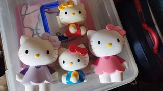 Muñecos de plastico Hello Kitty