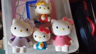 Muñecos de plastico Hello Kitty