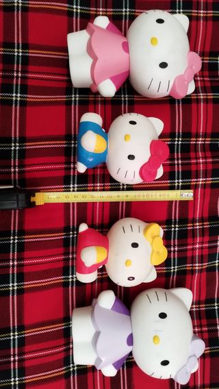 Muñecos de plastico Hello Kitty