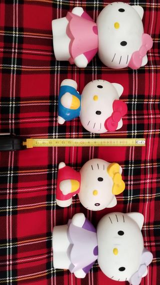 Muñecos de plastico Hello Kitty