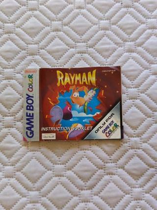Rayman + Manual (Game Boy Color)