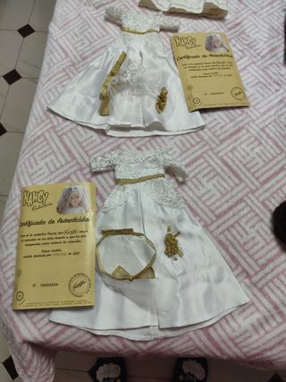 Ropa Nancy y muñeco lucas
