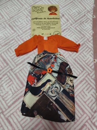 Ropa Nancy y muñeco lucas
