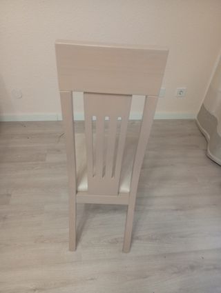 Mesa salón extensible con 4 sillas