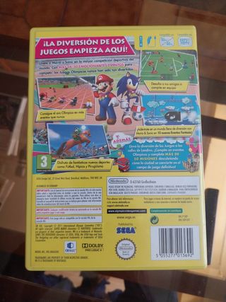 Juego Wii Mario y Sonic juegos olimpicos