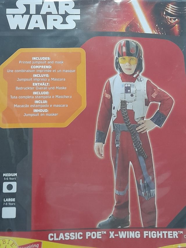 Disfraz niño star wars 5-6 años