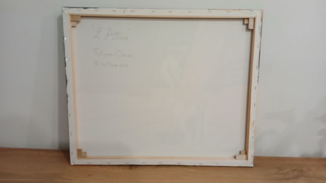 Gambe di Donna, Quadro dipinto a mano