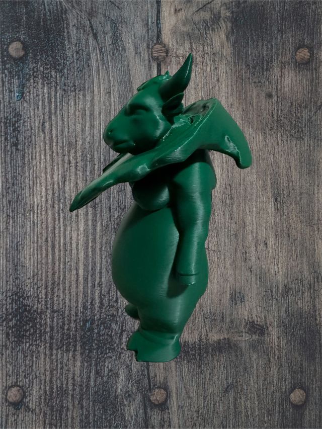 Statua Toret città di Torino fontana