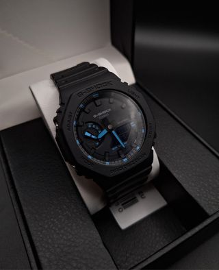 Casio G-Shock GA-2100 Negro y Azul 