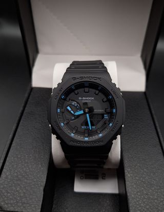Casio G-Shock GA-2100 Negro y Azul 