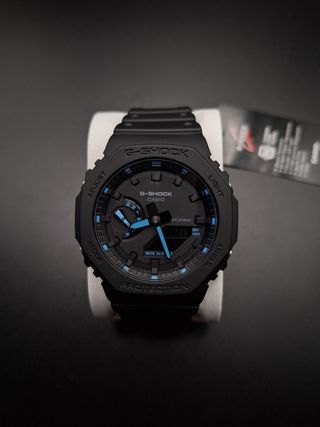 Casio G-Shock GA-2100 Negro y Azul 