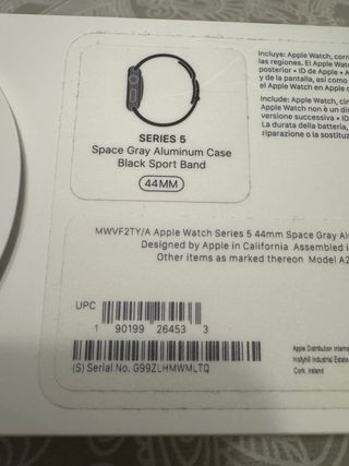 iWatch Serie 5 44 mm