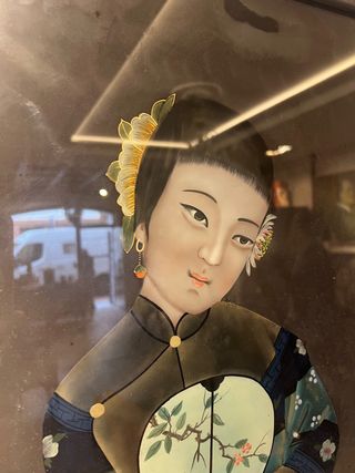 Pinturas inversas chinas antiguas