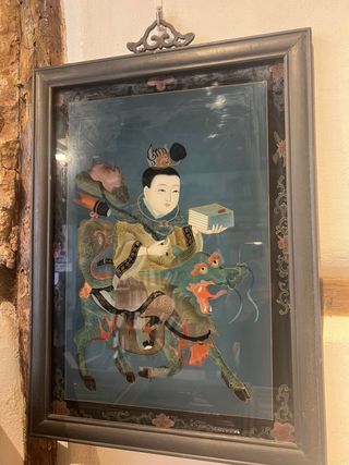 Pinturas inversas chinas antiguas