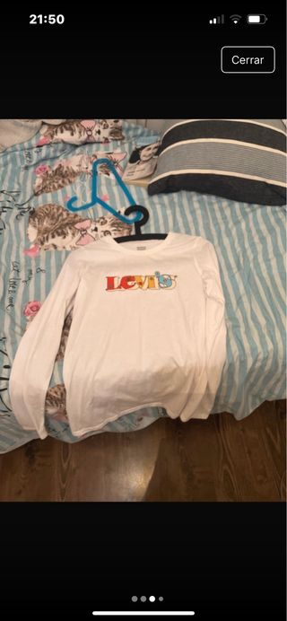 Camiseta blanca de levi’s