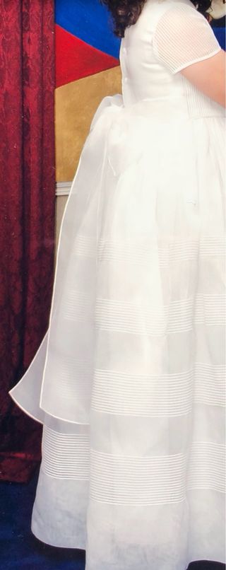 Vestido comunion organdí