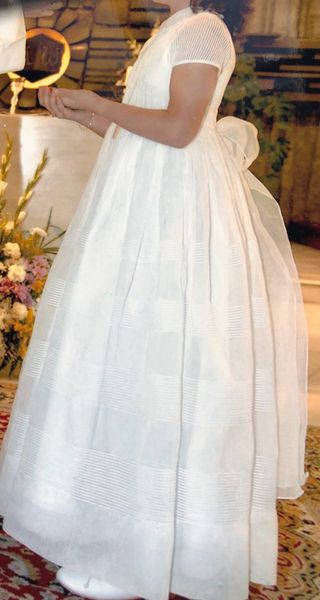 Vestido comunion organdí