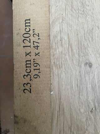 Suelo porcelánico efecto madera