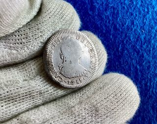 1 REAL 1782. ESPAÑA. REY CARLOS III. PLATA