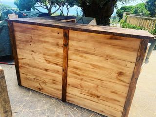 Barras de bar y mostradores madera