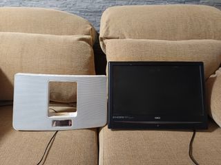 Televisión y altavoz