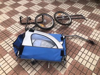 Carro de bici plegable