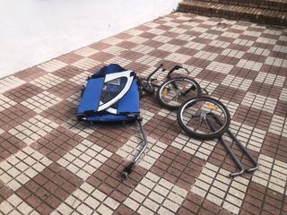 Carro de bici plegable