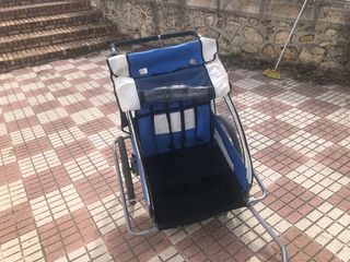 Carro de bici plegable