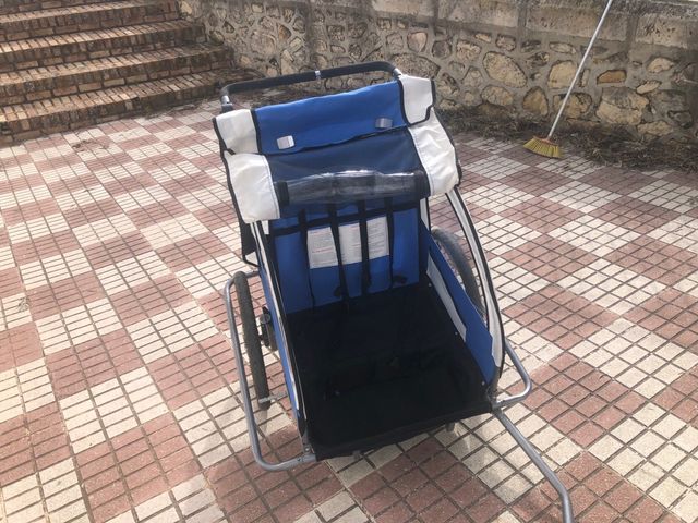 Carro de bici plegable