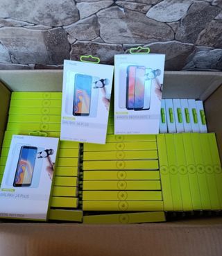 Lote de funda y pantalla protectora