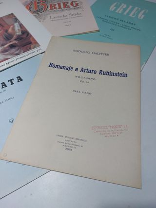 Libros de piano