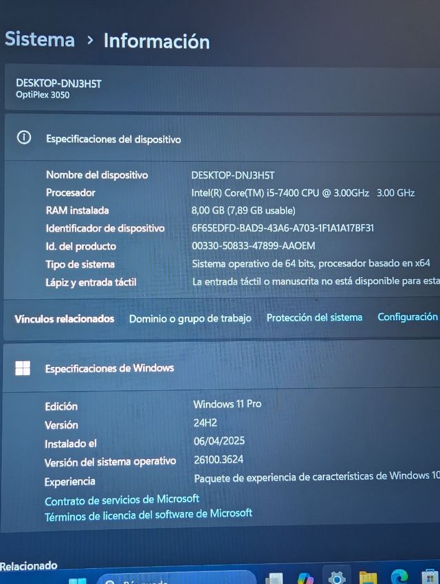 Unità SSD Dell Optiplex 3050 SFF i5-8 GB