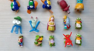 Figuras Huevos Kinder vintage años 90
