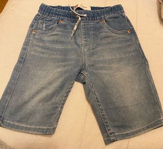 Bermuda vaquera skinny de niño