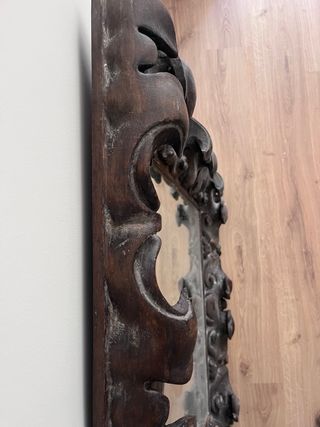 Espejo grande madera maciza