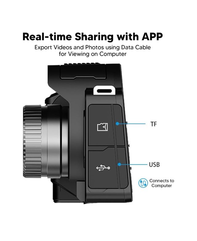 4K Camera Digitale 4.2  DSLR 40mp Visione notturna