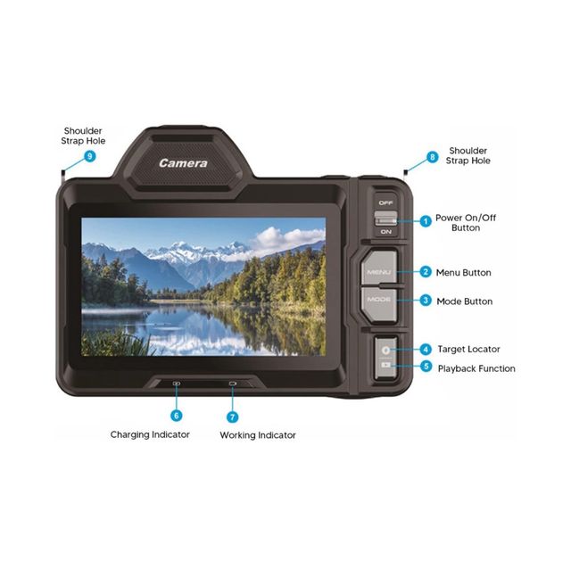 4K Camera Digitale 4.2  DSLR 40mp Visione notturna