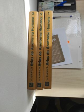 Atlas De Anatomia Humana 3 Volumes ISBN#8433561146